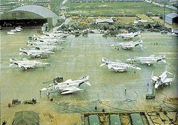 F-4Bs of VMFA-115 at Da Nang AB in January 1966