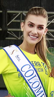 María Fernanda Aristizábal Miss Colombia 2019, beauty pageant titleholder, Colombian model