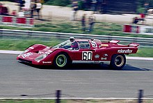 Ferrari placed third with its 512M (pictured), 512S and 312PB models Ferrari 512M, Herbert Muller, 1971.jpg