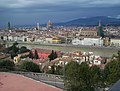 Vista da cidade de Florença, Itália.