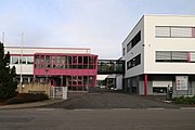 Das Firmengebäude der Behringer GmbH am Hauptsitz in Kirchardt (2020)