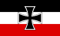 Naval jack of the German Empire (1903-1918) (Cross pattée)