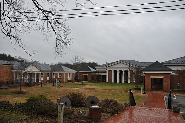 Fluvanna County administrative offices located at Palmyra .