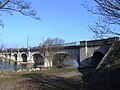 La culée du viaduc de Fontenoy.