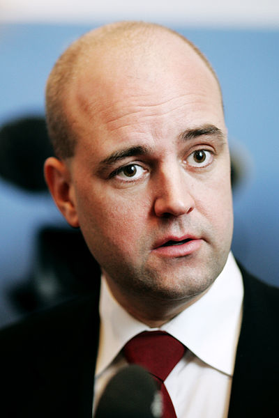 File:Fredrik Reinfeldt, statsminister Sverige, under Noriska radets session i Kopenhamn 2006.jpg