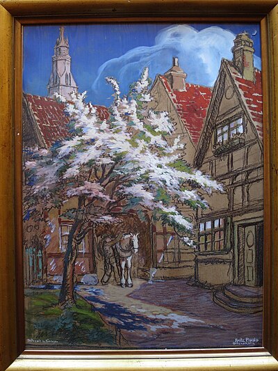 Fritz Bode - Blütezeit in Tübingen.JPG