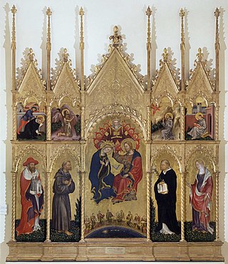 <i>Valle Romita Polyptych</i> Polyptych by Gentile da Fabriano