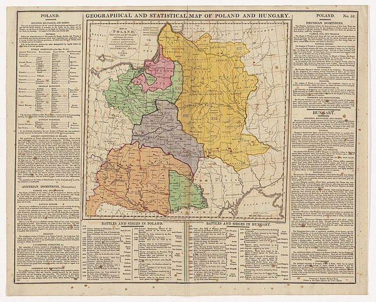 File:Geographical and statistical map of Poland and Hungary, 1813.jpg