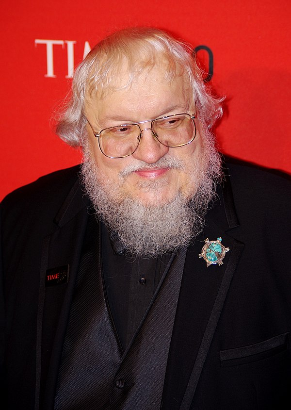 Photo George R.R. Martin via Wikidata