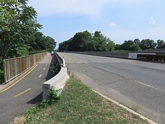 George Washington Memorial Parkway and Mount Vernon Trail bridge in 2020