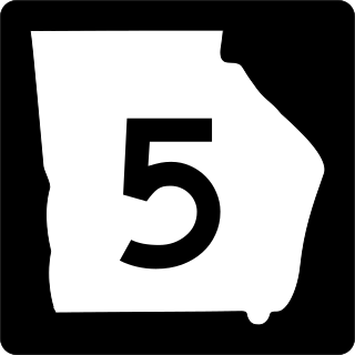 <span class="mw-page-title-main">Georgia State Route 5</span> State highway in northern Georgia