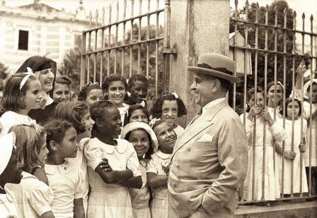 Vargas visiting Porto Velho in 1940