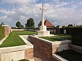 Ghissignies Britsh Cemetery, vue d'ensemble.