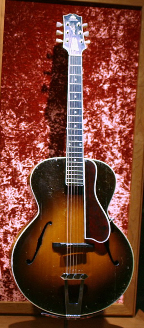 Gibson L-5 guitar (played by Maybelle Carter), "the most important single guitar in the entire history of country music," according to George Gruhn. T