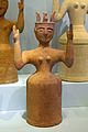 Goddess with upraised arms, terracotta, Gazi, 1300-1100 BC, AMH, 145282.jpg