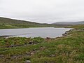 Gróthúsvatn, a lake on Sandoy, near Sandur village.