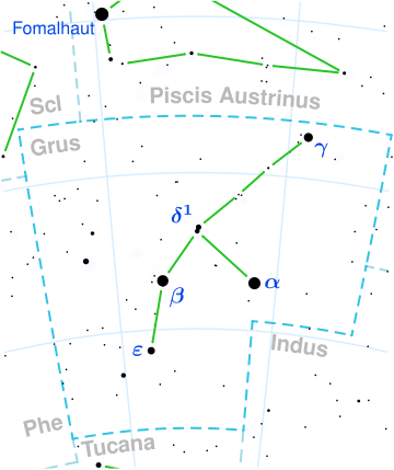 つる座タウ1星