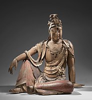 金代観音菩薩木像（アムステルダム国立美術館）