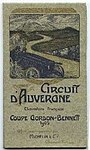 Michelins gröna guide för Auvergne, 1905