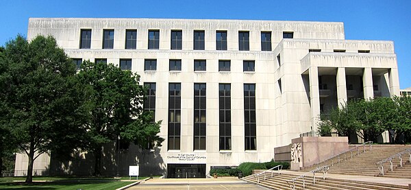 The Superior Court is housed in the H. Carl Moultrie Courthouse.