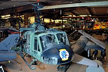 Former HH-1K from HA(L)-5 painted and configured to represent a HA(L)-3 Seawolf of the Vietnam War. Aircraft is on permanent display and the National Museum of Naval Aviation. HA(L)-5 HH1K in HA(L)-3 Markings.jpg