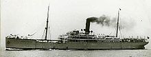 Dover Castle which was built in 1900, was a hospital ship in the First World War and was sunk by torpedo in 1917 HMHS Dover Castle.jpg