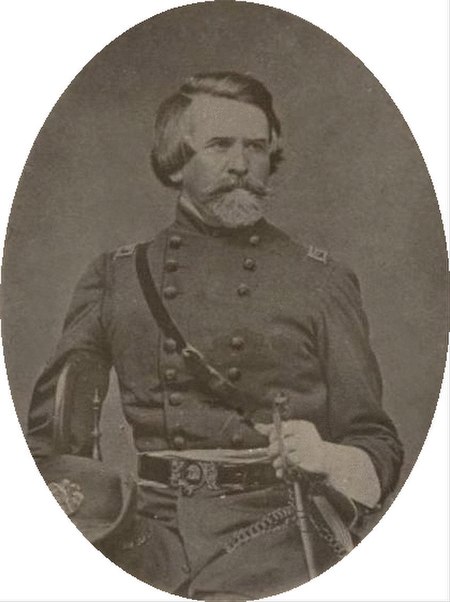 Half portrait of Brigadier General Milledge Luke Bonham in uniform, holding a sword (cropped).jpg