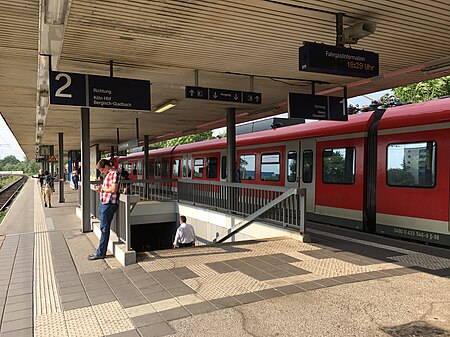 Haltepunkt Koeln Geldernstraße Parkguertel (S Bahn) 2017