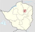 Locator map within Zimbabwe (1)