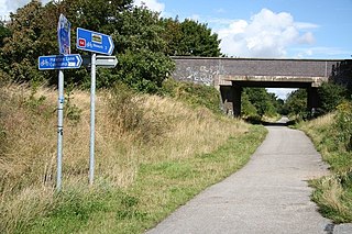 <span class="mw-page-title-main">National Cycle Route 64</span> Long distance cycle route through the English East Midlands