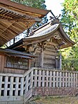 流造の冠嶺神社本殿