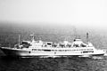 Port view of Yenisey underway on 11 August 1986