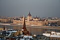 Hungarian Parliament Building from Castle Hill, Budapest panorama01.jpg