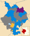 Huntingdonshire UK local election 2010 map.svg