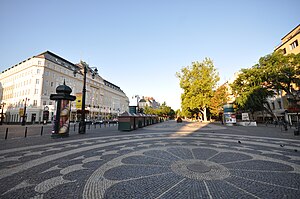 Bratislava Hviezdoslavovo Námestie: Town square in Bratislava, Slovakia