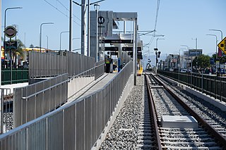 <span class="mw-page-title-main">Hyde Park station (Los Angeles Metro)</span> Los Angeles Metro Rail station