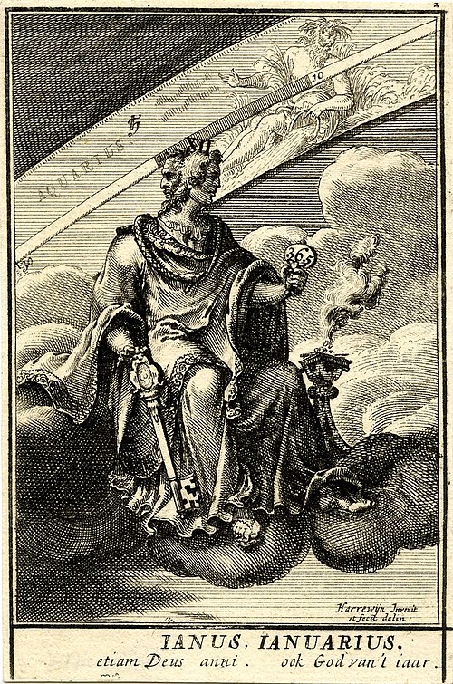 The month of January is named after Janus