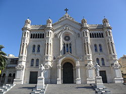 La cathédrale de Reggio de Calabre.