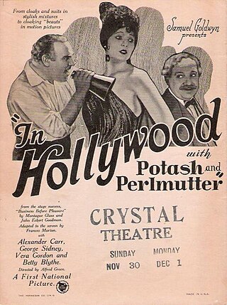 <i>In Hollywood with Potash and Perlmutter</i> 1924 film by Alfred E. Green