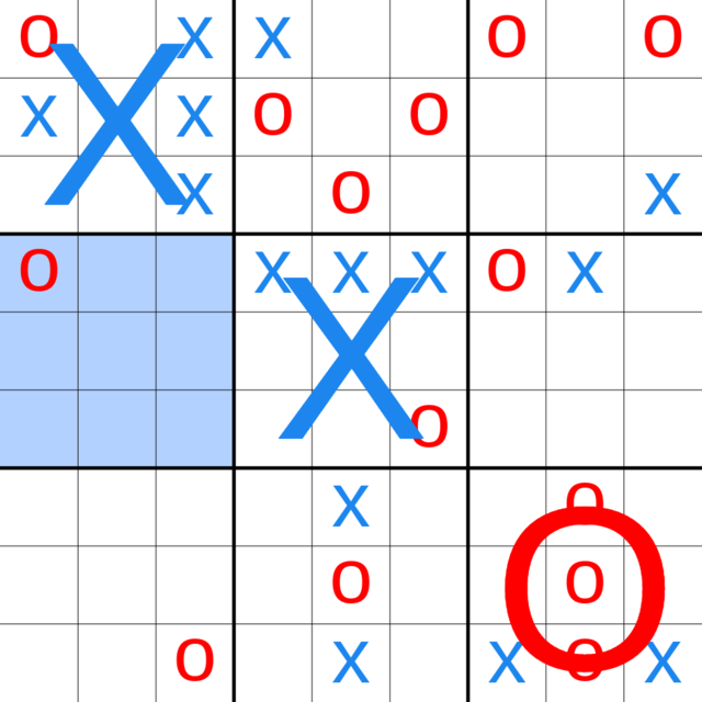 3 gewinnt, Tic Tac Toe