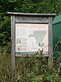 Information board at White Horse Wood near Thurnham.