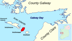 Location of Inis Meáin