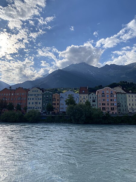 File:Innsbruck from the South Side of Inn River.jpg