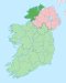 Island of Ireland location map Donegal.svg