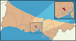 Gaziosmanpaşa – Localizzazione