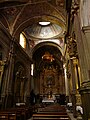 Interno della chiesa di San Ulderico, Ivrea, Piemonte, Italia