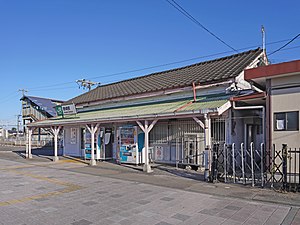 JR East Nozaki Station building 20221127.jpg