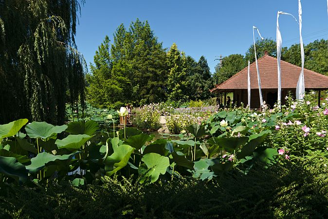 English: Botanical garden "Jardin des Martels". Français : Jardin botanique « Jardin des Martels ».