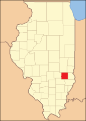 Jasper County at the time of its creation in 1831