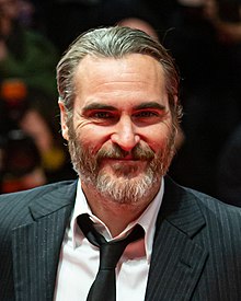 A headshot of Joaquin Phoenix at the 68th Berlin International Film Festival in 2018